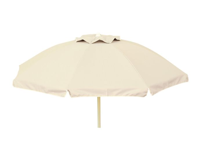 Ombrellone Ecru D.200 Fusto D.33 Greenwood - Ombrellone da Giardino Ombrellone Ecru D.200 Fusto D.33 Greenwood - Ombrellone da Giardino